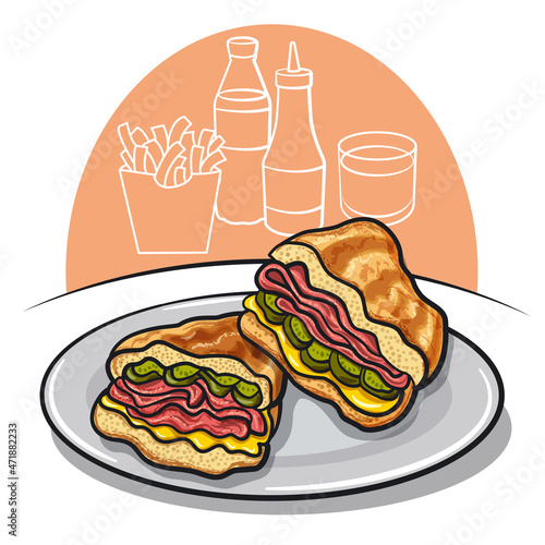 cuban sandwiches with ham