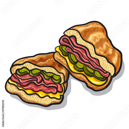 cuban sandwiches with ham