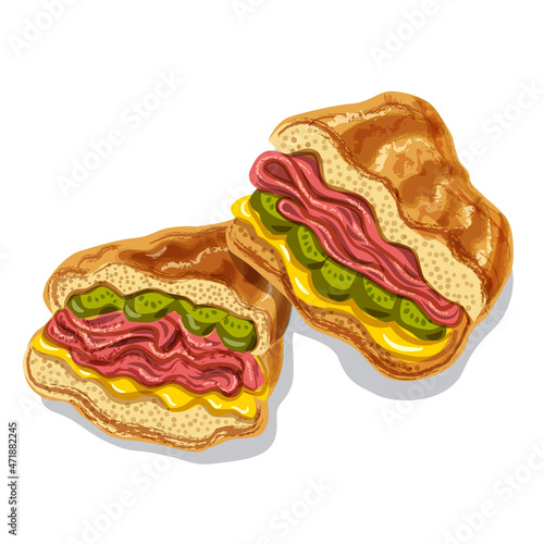 cuban sandwiches with ham