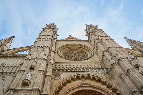 cathedral La Seu in Palma de Mallorca, Spain © Claudia Nass