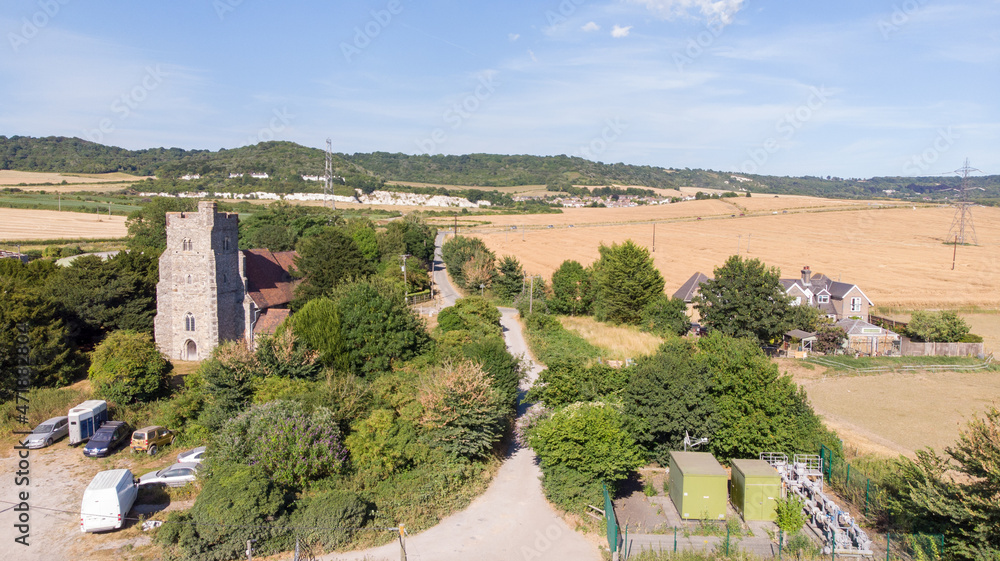 aerial view medway