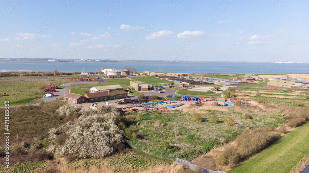 aerial view medway