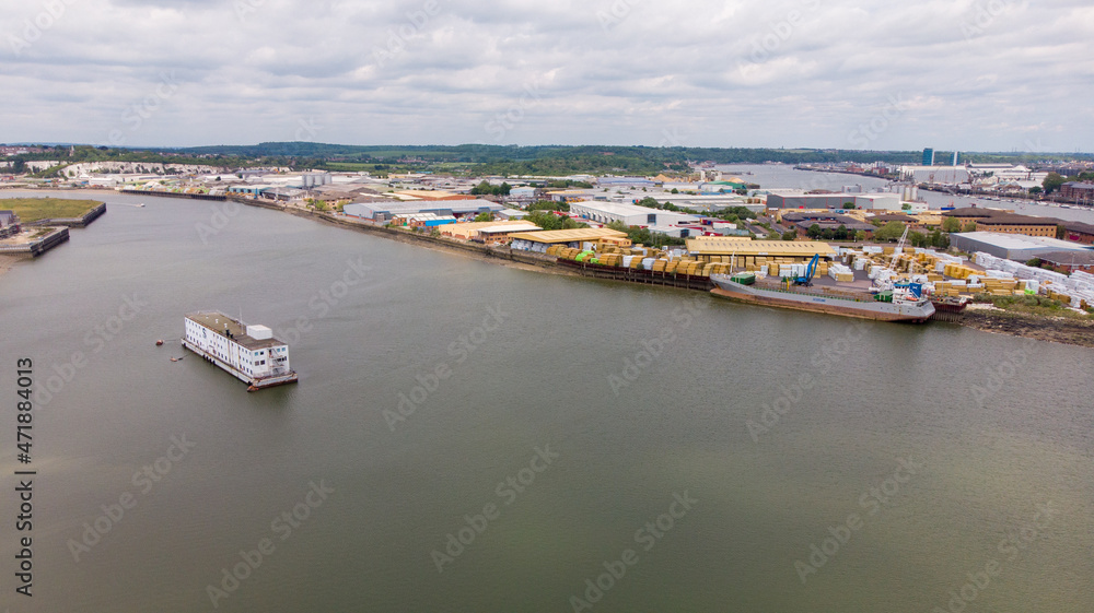 aerial view of Medway