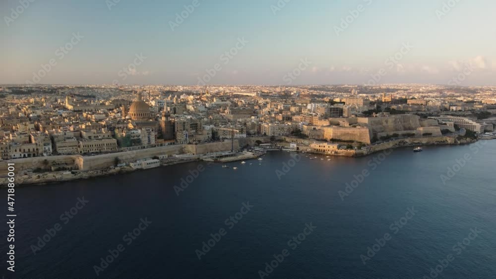 Hafen von Valletta auf Malta Hafen von Valletta auf Malta