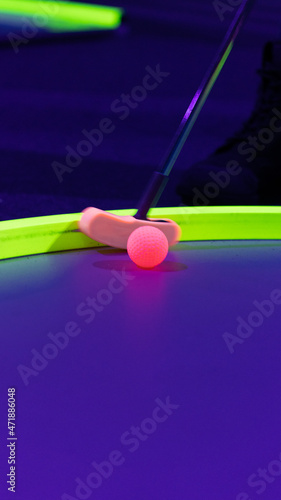Minigolf Blacklight - Schwarzlicht