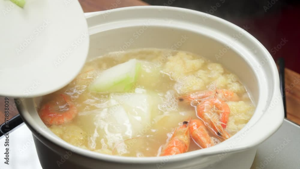 Chinese Winter Melon and Shrimp Soup Chinese Winter Melon and Shrimp Soup