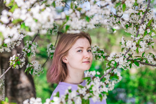 Model in blossoming trees