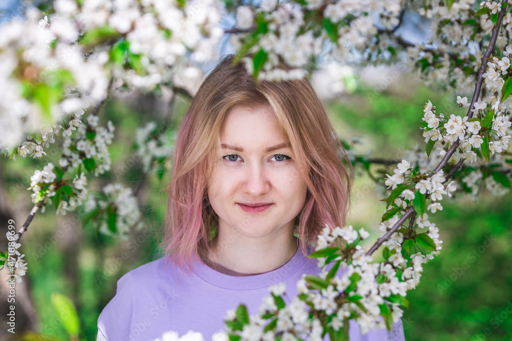 Model in blossoming trees Model in blossoming trees