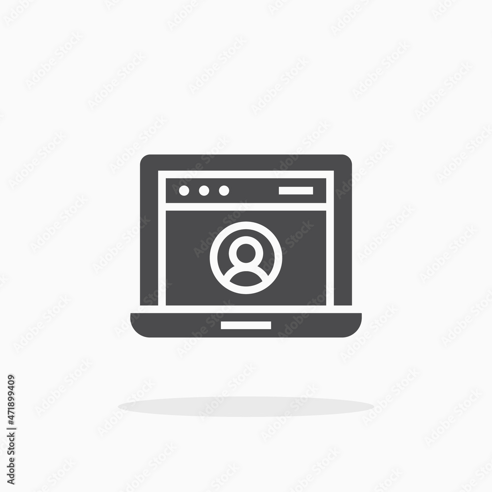 Account icon. Account icon.