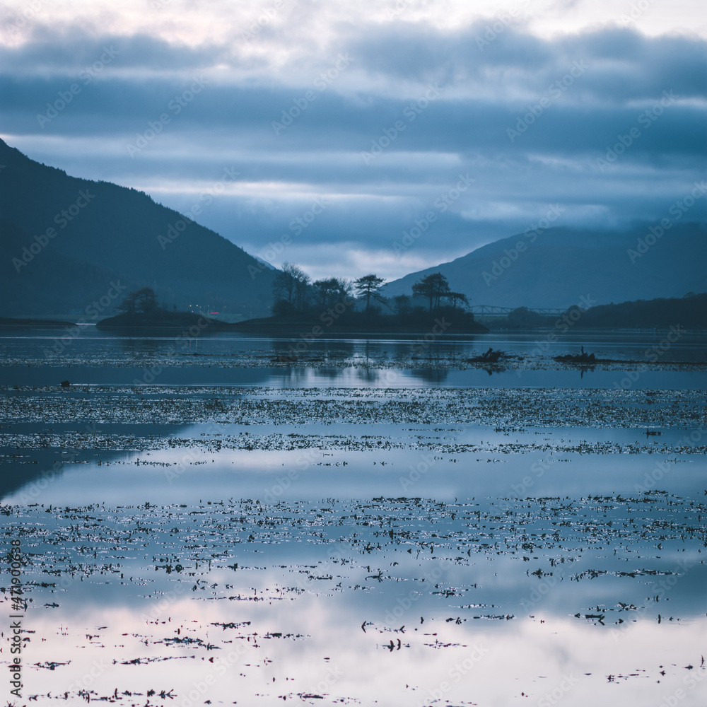 Naklejka premium Loch Leven, Glengoe