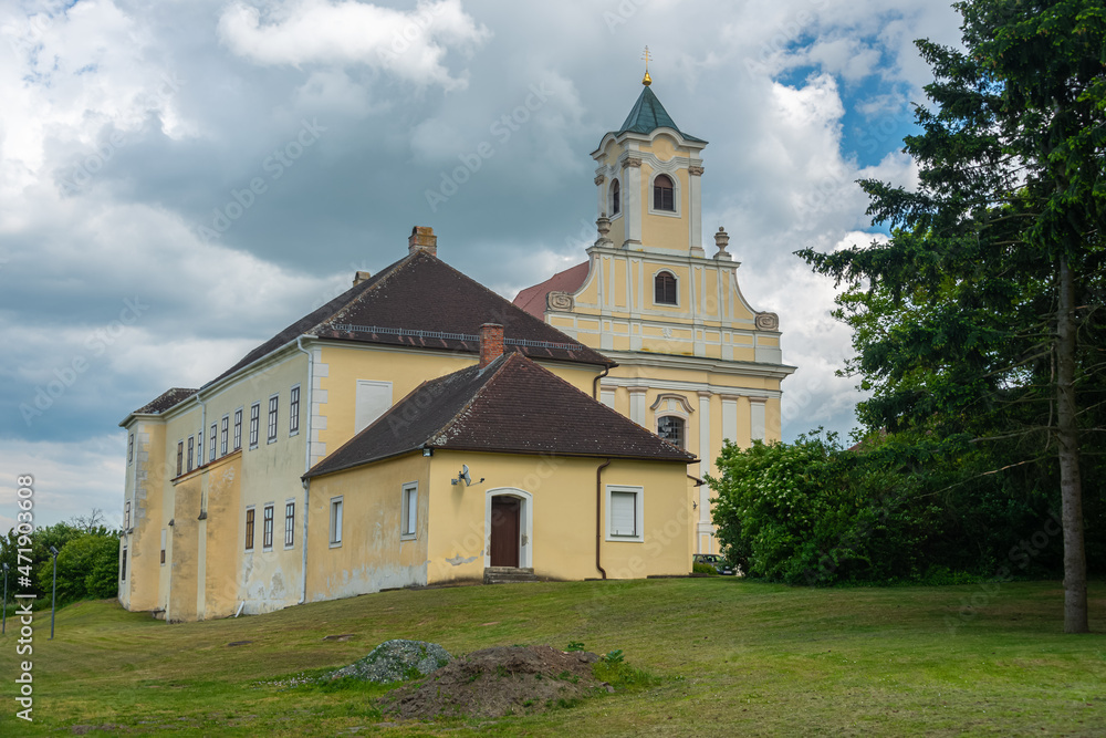 Monastery Klostermarienberg near Mannersdorf an der Rabnitz in Burgenland in Austria
