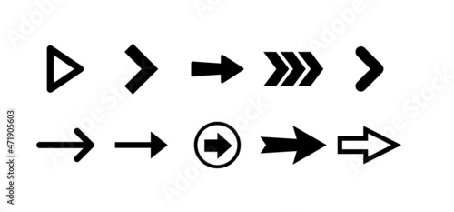 Free Download Arrow icons. Set of arrows. Vector collection. - GFXLoad