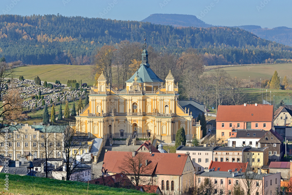 Fototapeta premium Sanktuarium w Wambierzycach, Polska.