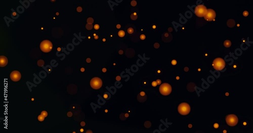 background with particles
