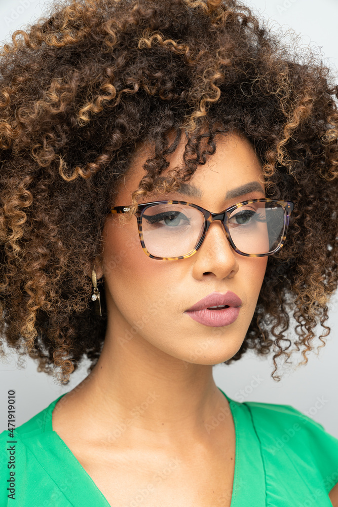 portrait of a girl with glasses portrait of a girl with glasses