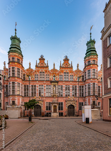 Gdansk, Poland, city arsenal, example of mannerism in architecture