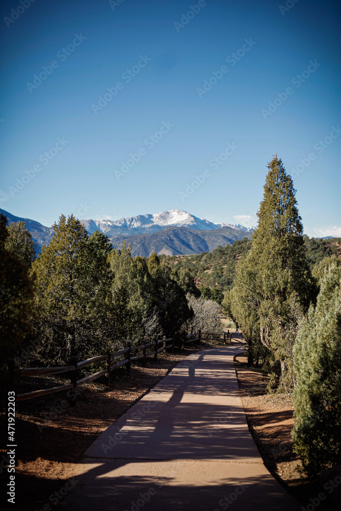 Obraz premium Path in the mountains