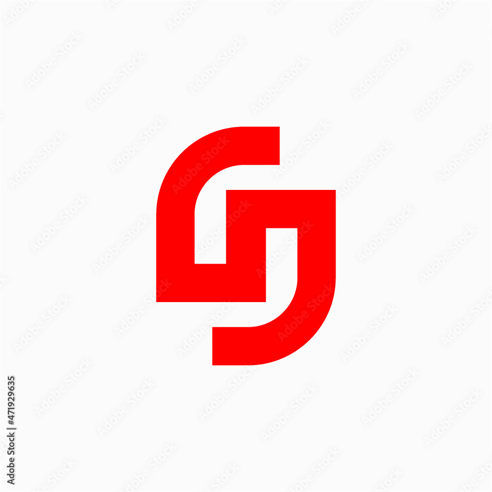 S initial logo vector image S initial logo vector image