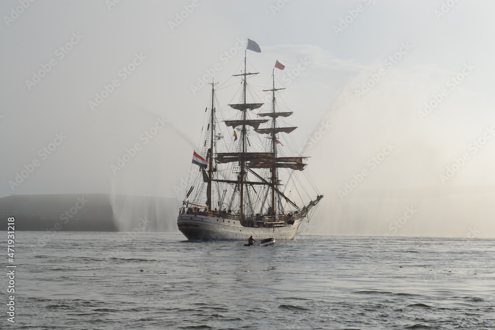 Fototapeta premium Tall Ships Pirate Ships