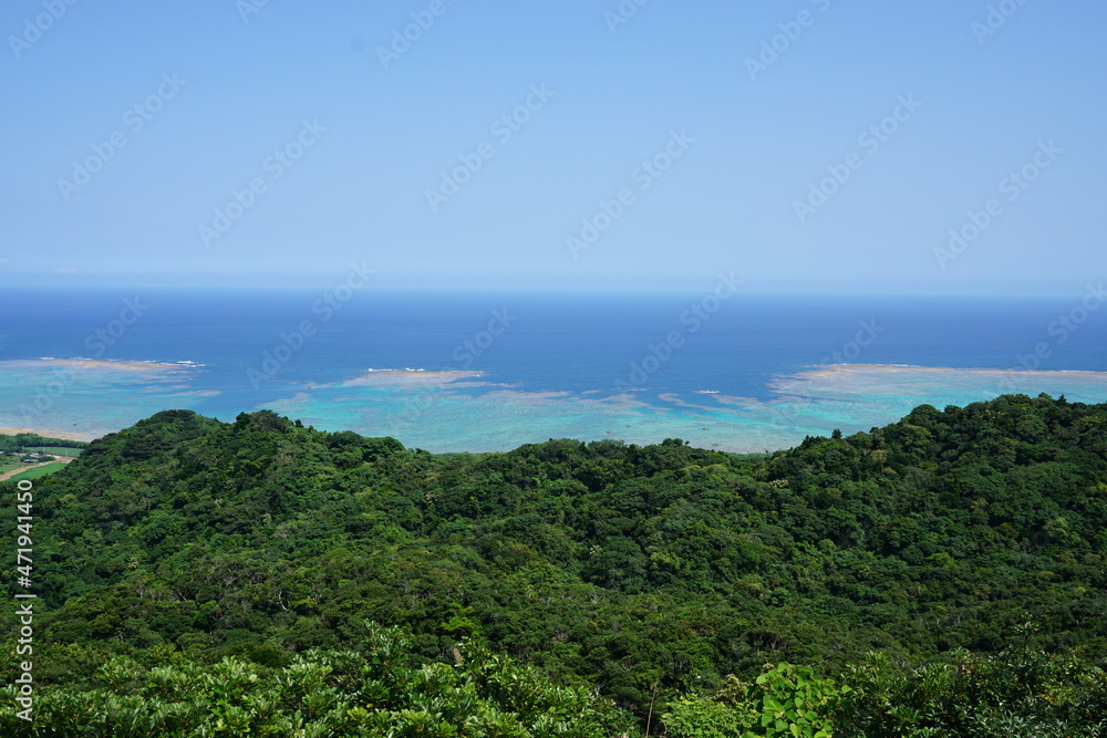 沖縄のきれいな風景