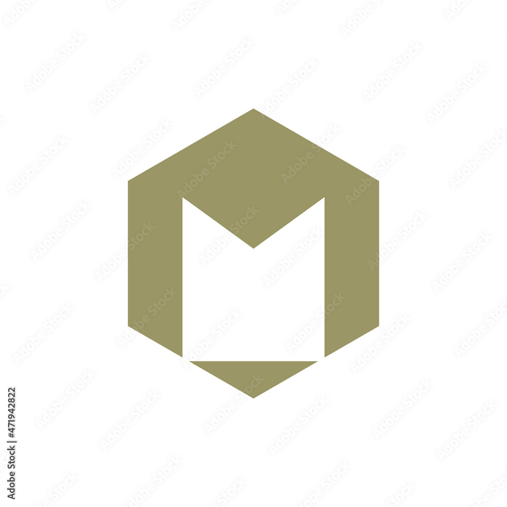 M house logo design M house logo design