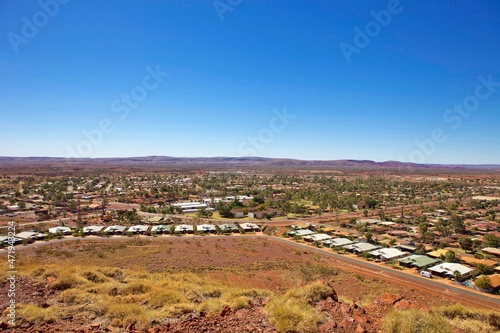 Newman, outback mining town in the Pilbara region of Western Australia. photo