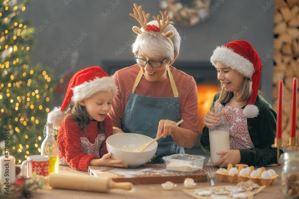Cooking Christmas food Cooking Christmas food
