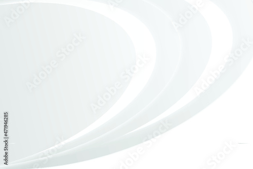 Abstract white and grey elegant curve background