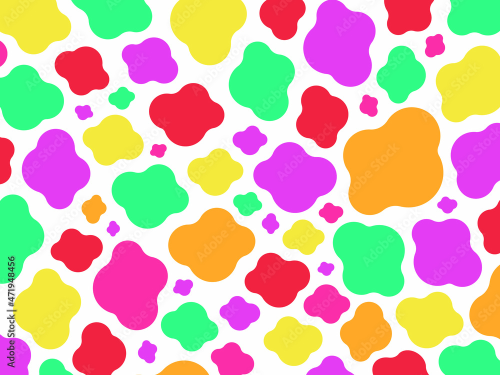 colorful background with abstract shapes colorful background with abstract shapes