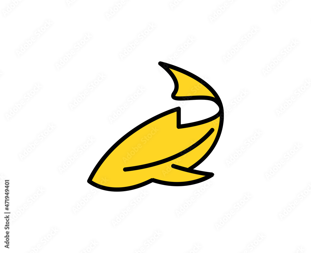 Fish premium line icon. Simple high quality pictogram. Modern outline style icons. Stroke vector illustration on a white background. Fish premium line icon. Simple high quality pictogram. Modern outline style icons. Stroke vector illustration on a white background.