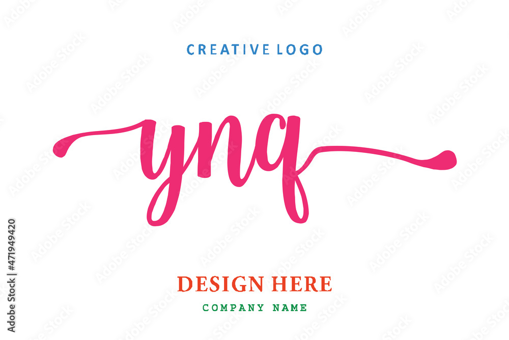 YNQ lettering logo is simple, easy to understand and authoritative YNQ lettering logo is simple, easy to understand and authoritative