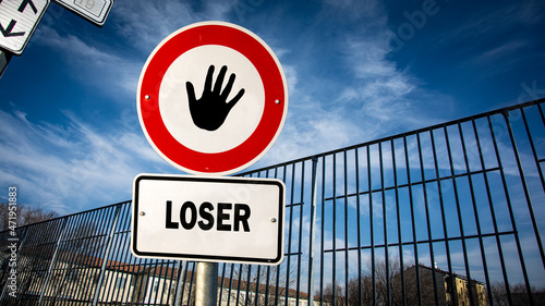 Street Sign to Winner versus Loser