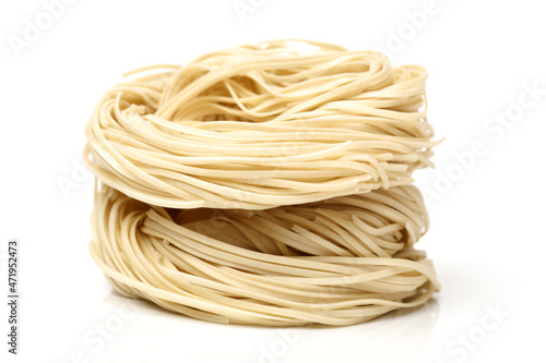  noodle on white background