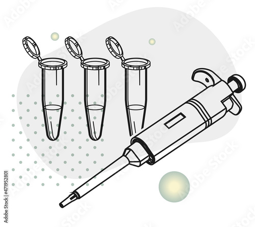 PCR Tube - Covid Testing - Icon