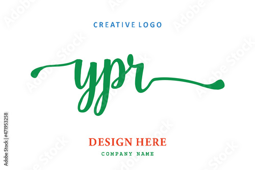 YPR lettering logo is simple, easy to understand and authoritative