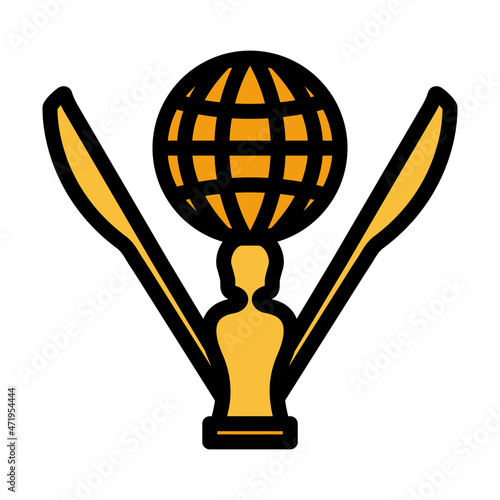 Cricket Cup Icon