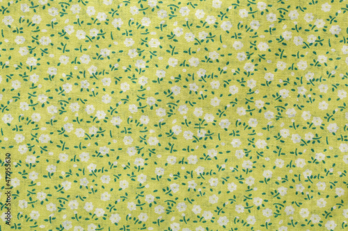 Wallpaper Mural Calico fabric background. Torontodigital.ca