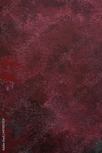 Red hand-painted background texture