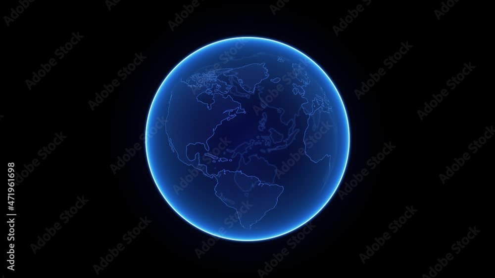 Digital hologram of the Earth. Ecology, planet save and climate change concept. Digital hologram of the Earth. Ecology, planet save and climate change concept.