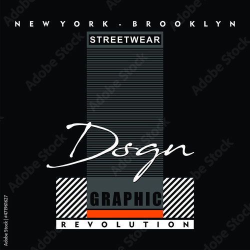 Illustration vector graphic of lettering, perfect for t-shirts design, clothing, hoodies, etc.