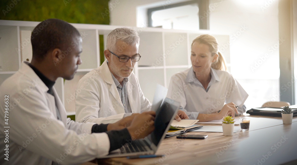 doctor on a work meeting in a meeting room in a hospital doctor on a work meeting in a meeting room in a hospital