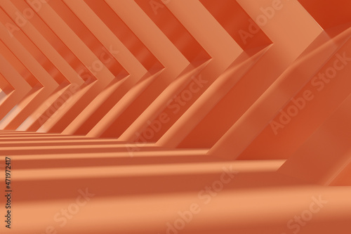Abstract Wave Background 3D Render