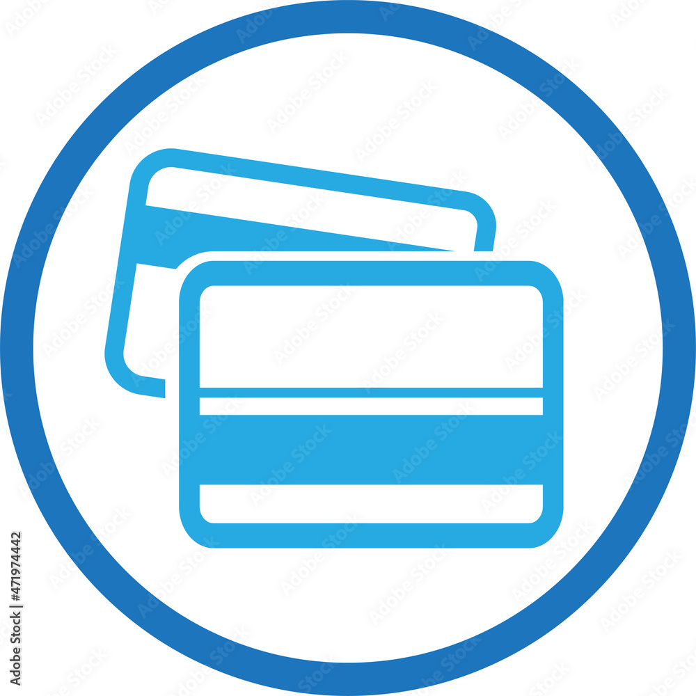 Credit card icon sign symbol design Credit card icon sign symbol design