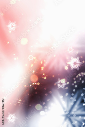 Winter Christmas background with snow particles  © artpluskr