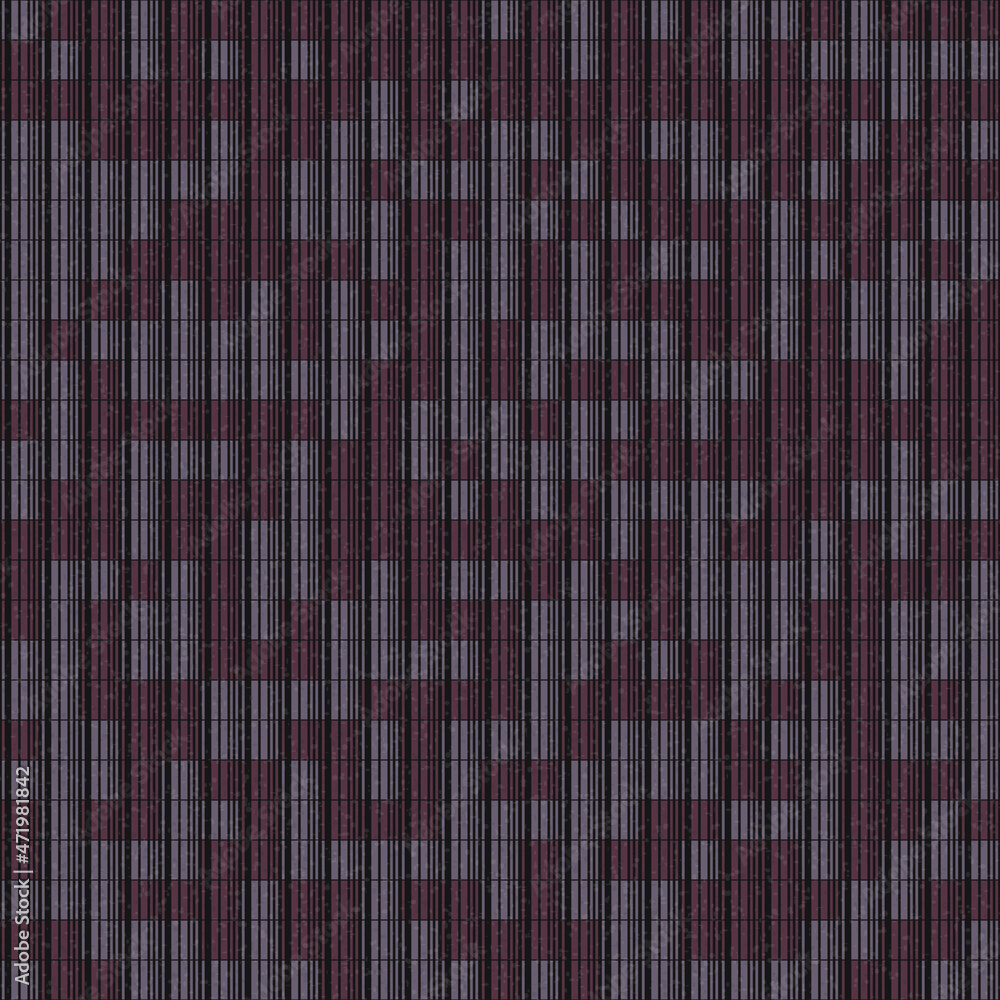 Fototapeta premium Abstract Geometric Pattern generative computational art illustration