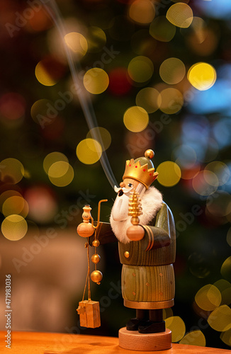 Traditional wooden incense ...