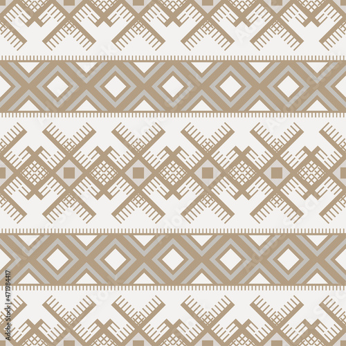 seamless ethnic pattern design abstract