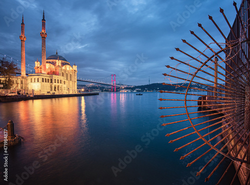 Amazing sunrise at ortakoy ...
