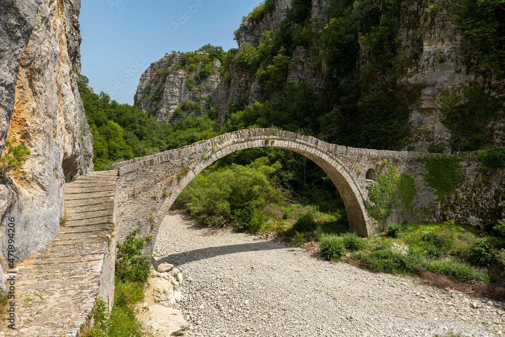 Views around Vikos Gorge in the Pindus Mountains of north-western Greece