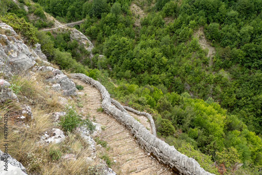 Views around Vikos Gorge in the Pindus Mountains of north-western Greece Views around Vikos Gorge in the Pindus Mountains of north-western Greece